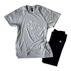 Adida’s tee and legging set